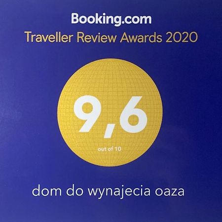 Dom Do Wynajecia Oaza Leszyce Exterior foto